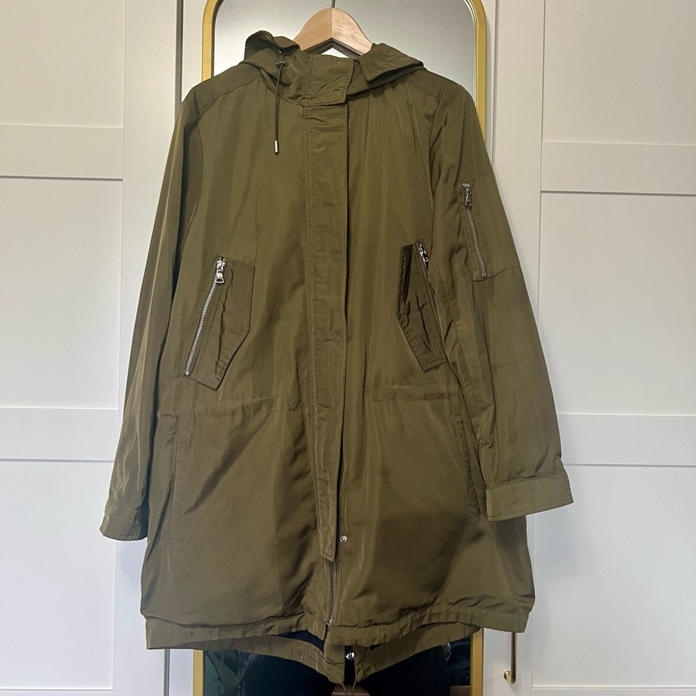 Army green jacket